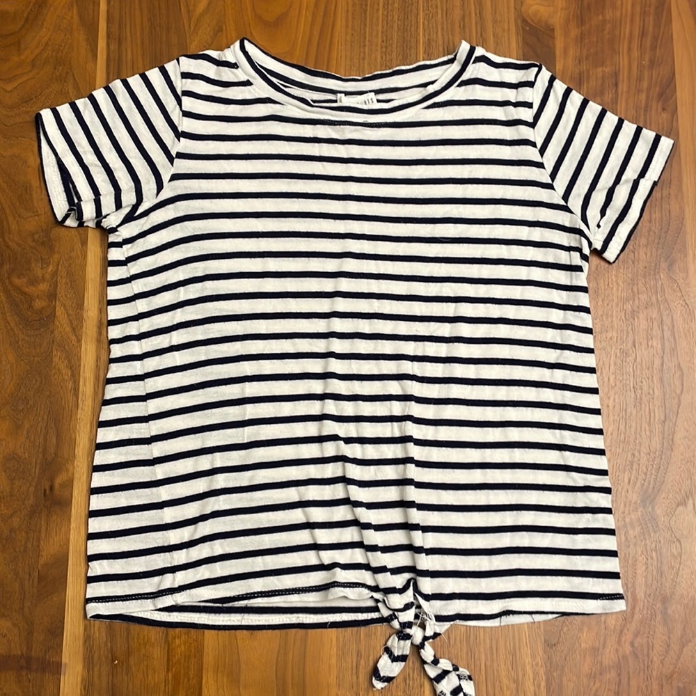 Crown of Hearts Striped Tee